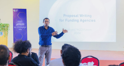 PROPOSAL WRITING WORKSHOP FOR NGOS IN L. ATOLL AT VILLA COLLEGE LAAMU GAN CAMPUS (VCLGC)