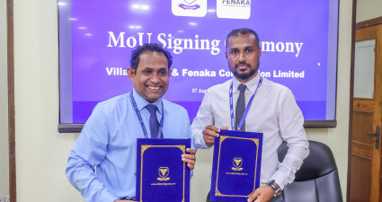 VILLA COLLEGE AND FENAKA CORPORATION LIMITED FORM NEW PARTNERSHIP TO ENHANCE EDUCATIONAL AND PROFESSIONAL DEVELOPMENT