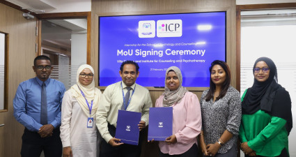 VILLA COLLEGE SIGNS MOU WITH INSTITUTE FOR COUNSELLING AND PSYCHOTHREAPY (ICP)